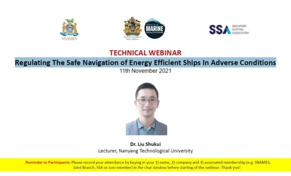 Regulating The Safe Navigation of Energy Efficient Ships In Adverse Conditions