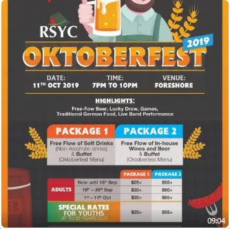 RSYC OKTOBERFEST 2019