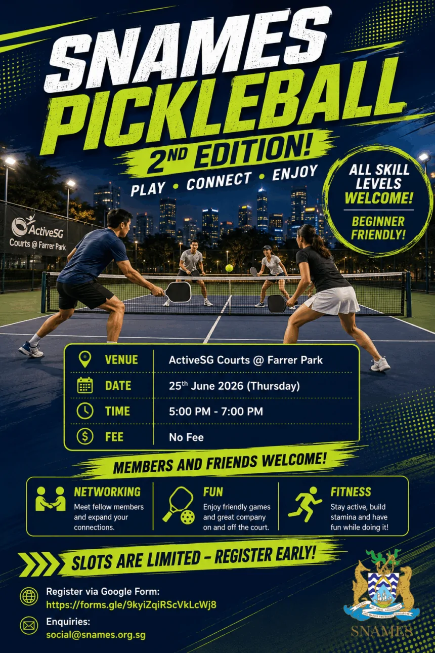 SNAMES Pickleball Social – 2nd Edition