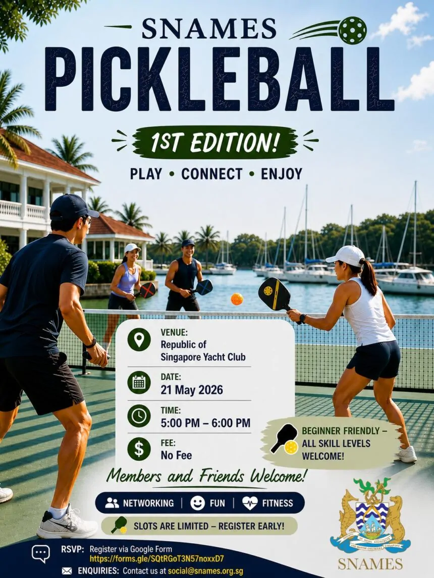 SNAMES Pickleball Social – 1st Edition